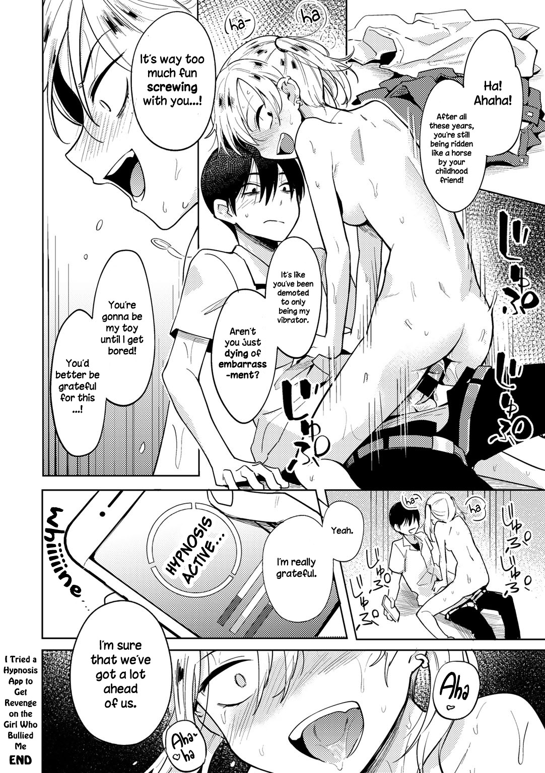 Hentai Manga Comic-I Tried a Hypnosis App To Get Revenge on the Girl Who Bullied Me-Read-20